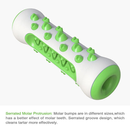 Pet Dog Bone Shape Molar Teeth Cleaner Brushing Stick Interactive Chew